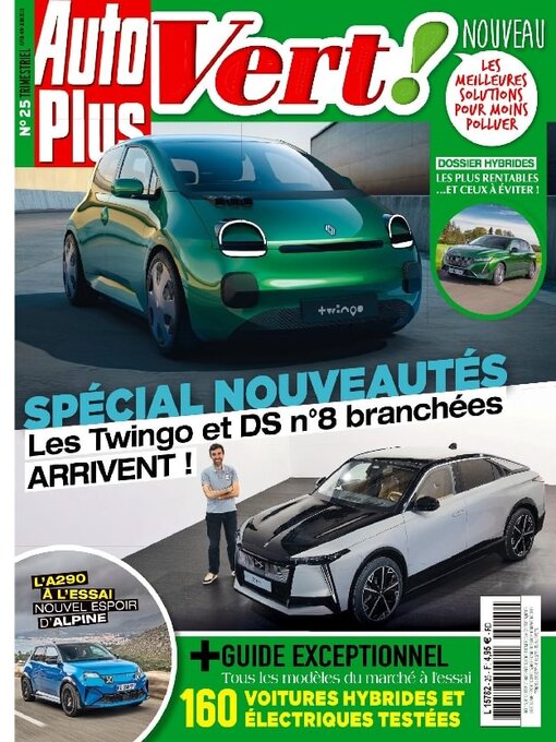 Title details for Auto Plus Vert by Editions Mondadori Axel Springer (EMAS) - Available